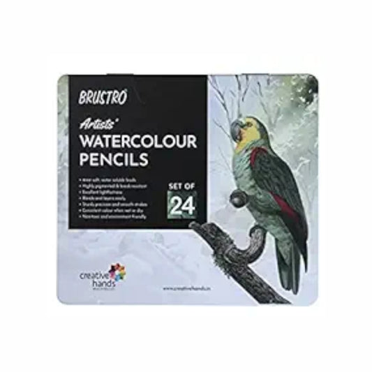Brustro Artists Watercolour Pencils - 24 Shades