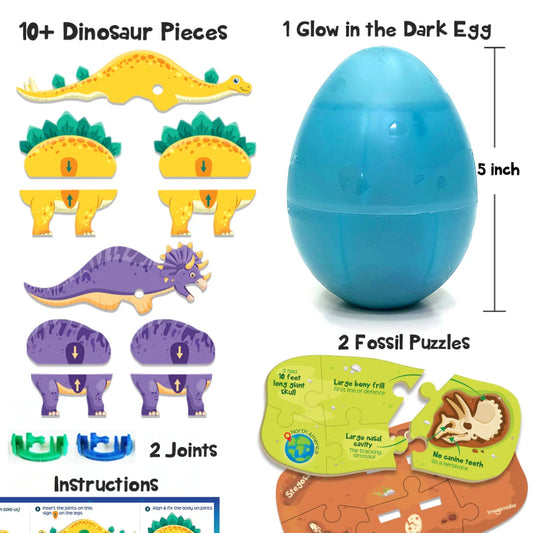 IMAGIMAKE DIY GLOW IN THE DARK DINO EGG