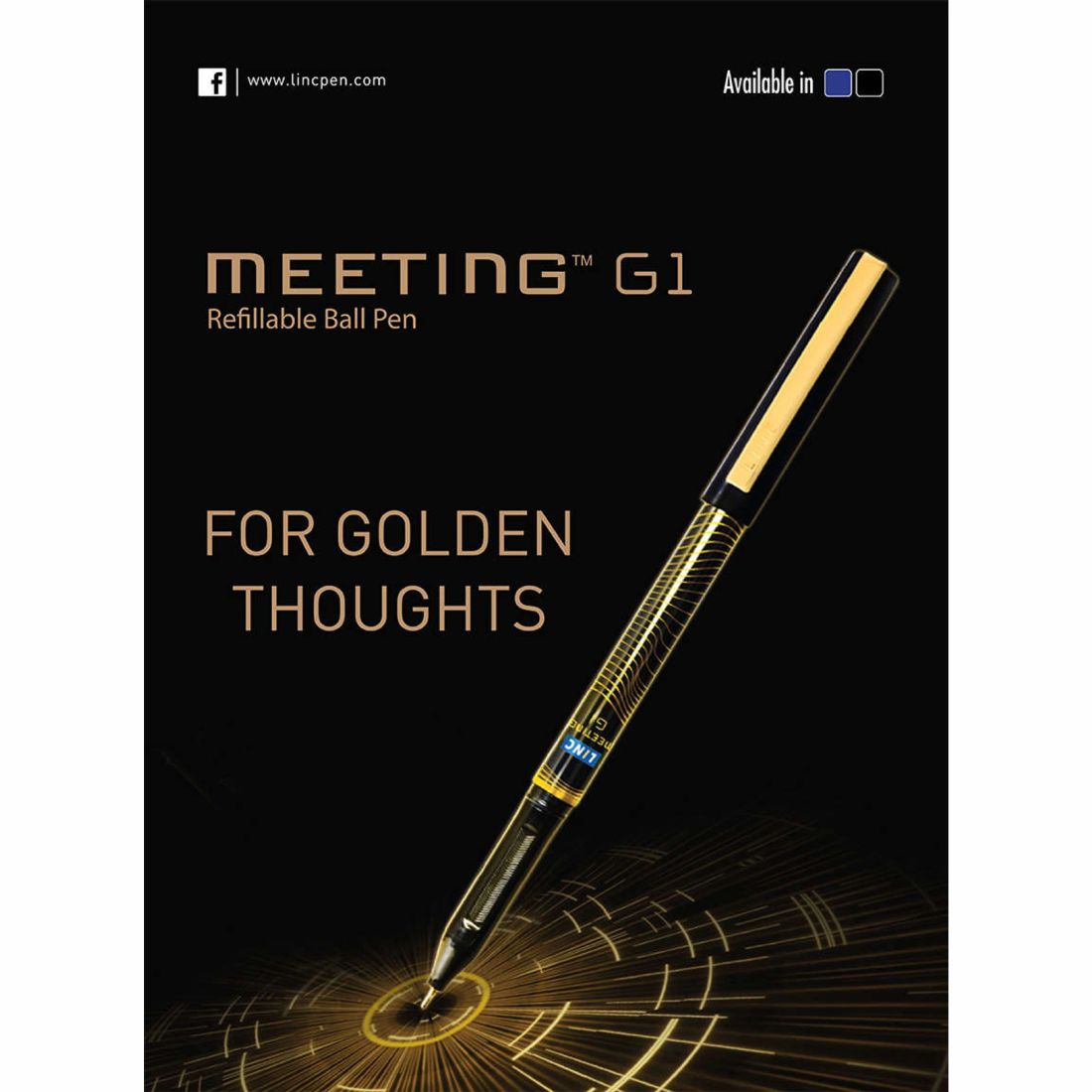 Linc Meeting G1 Ball Point Pen Pack of 10 – PAPERQUIRKS