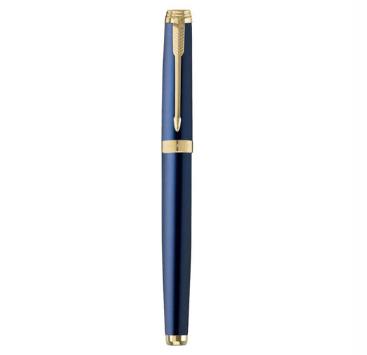 Parker Ambient Blue Gold Trim Roller Ball Pen