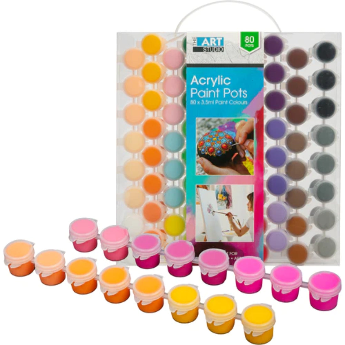 Fcacti Lot de 30 mini pots de fleurs en terre cuite peu profonds de 6,9 Fcacti Lot de 30 mini pots de fleurs en terre cuite peu profonds de 6,9