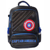 Glossy Black School Backpack for kids - 15 inches