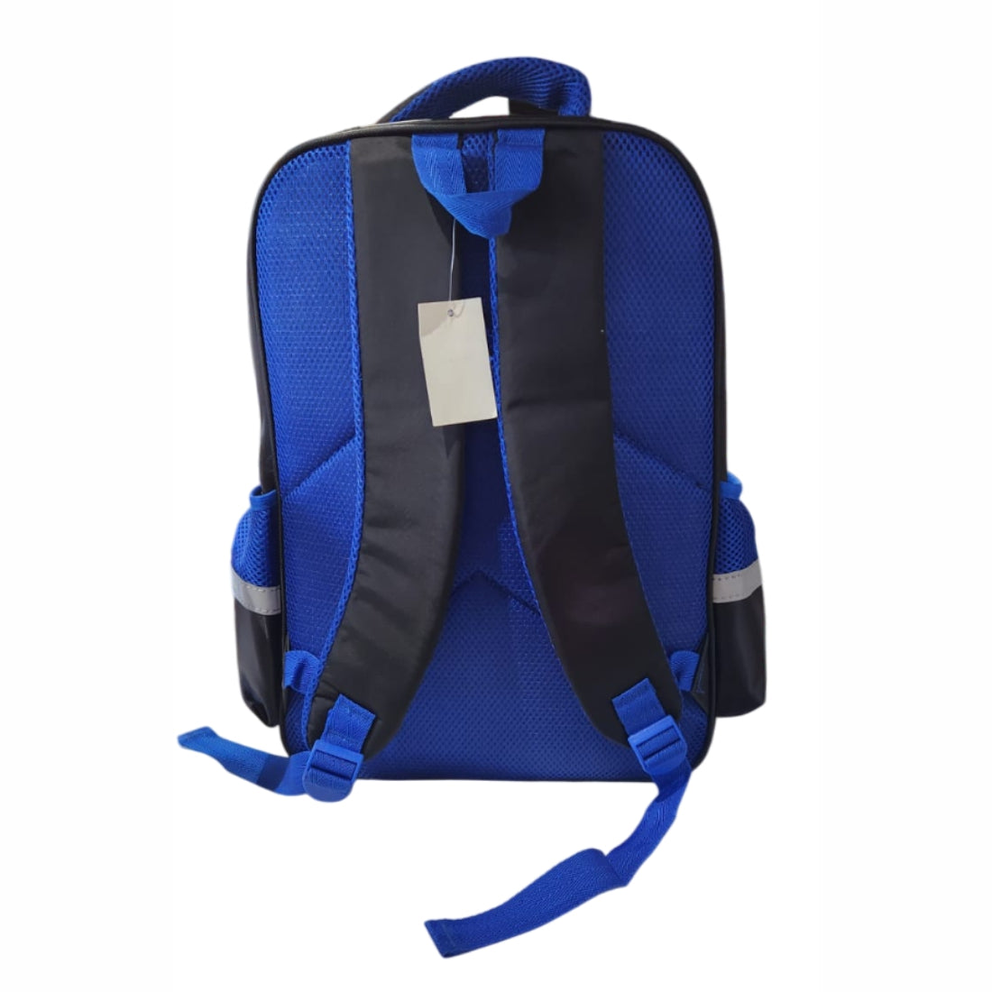 Glossy Black School Backpack for kids - 15 inches