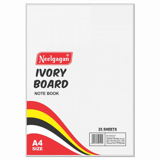 Ivory Board A4 and A3 | 25 Sheets | 220gsm