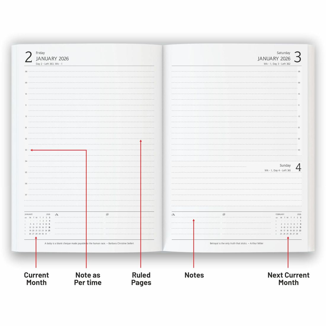 Anupam Bold Diary 2026