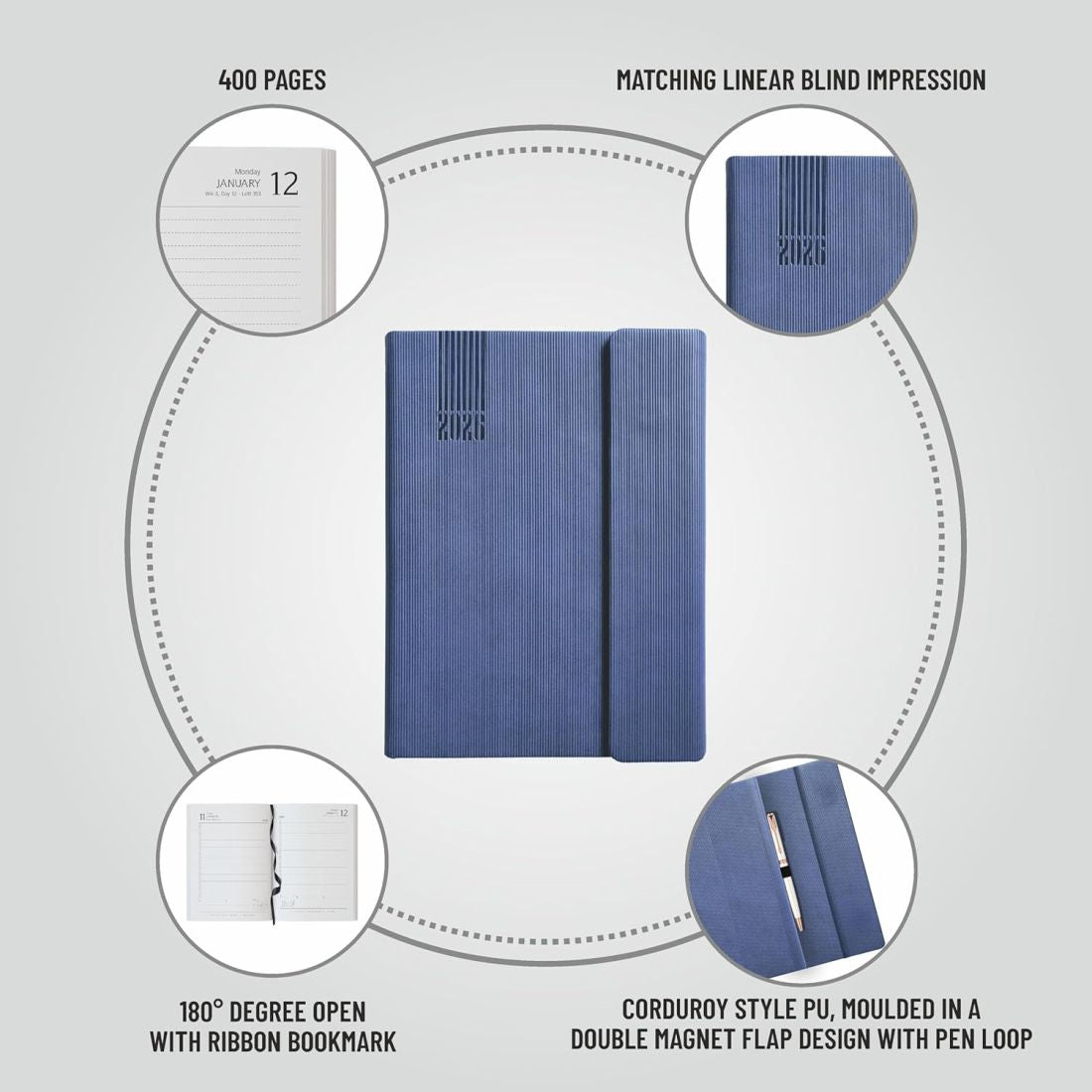 Anupam Bold Diary 2026