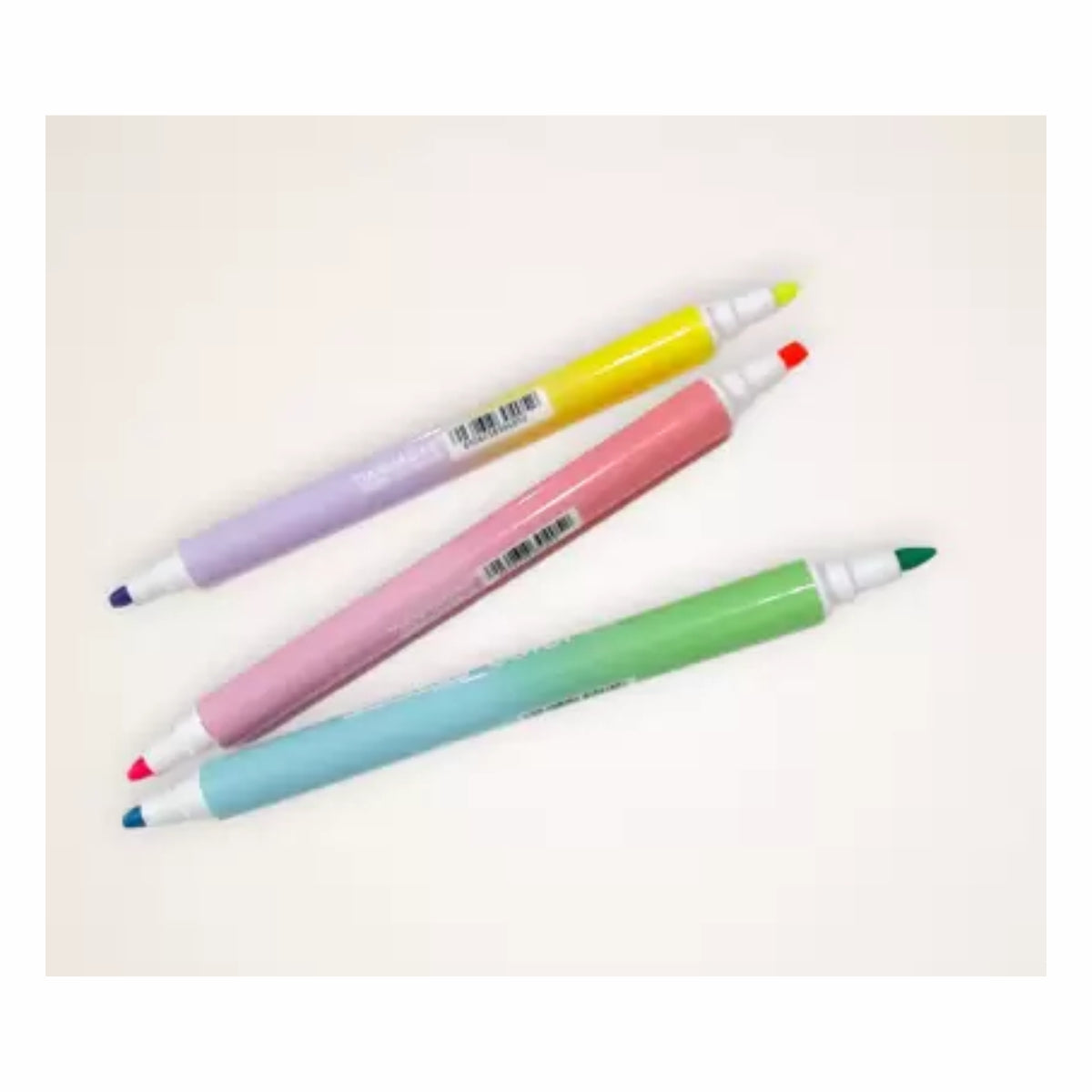 Double Color Highlighter - Set of 3 (Twin Tip)