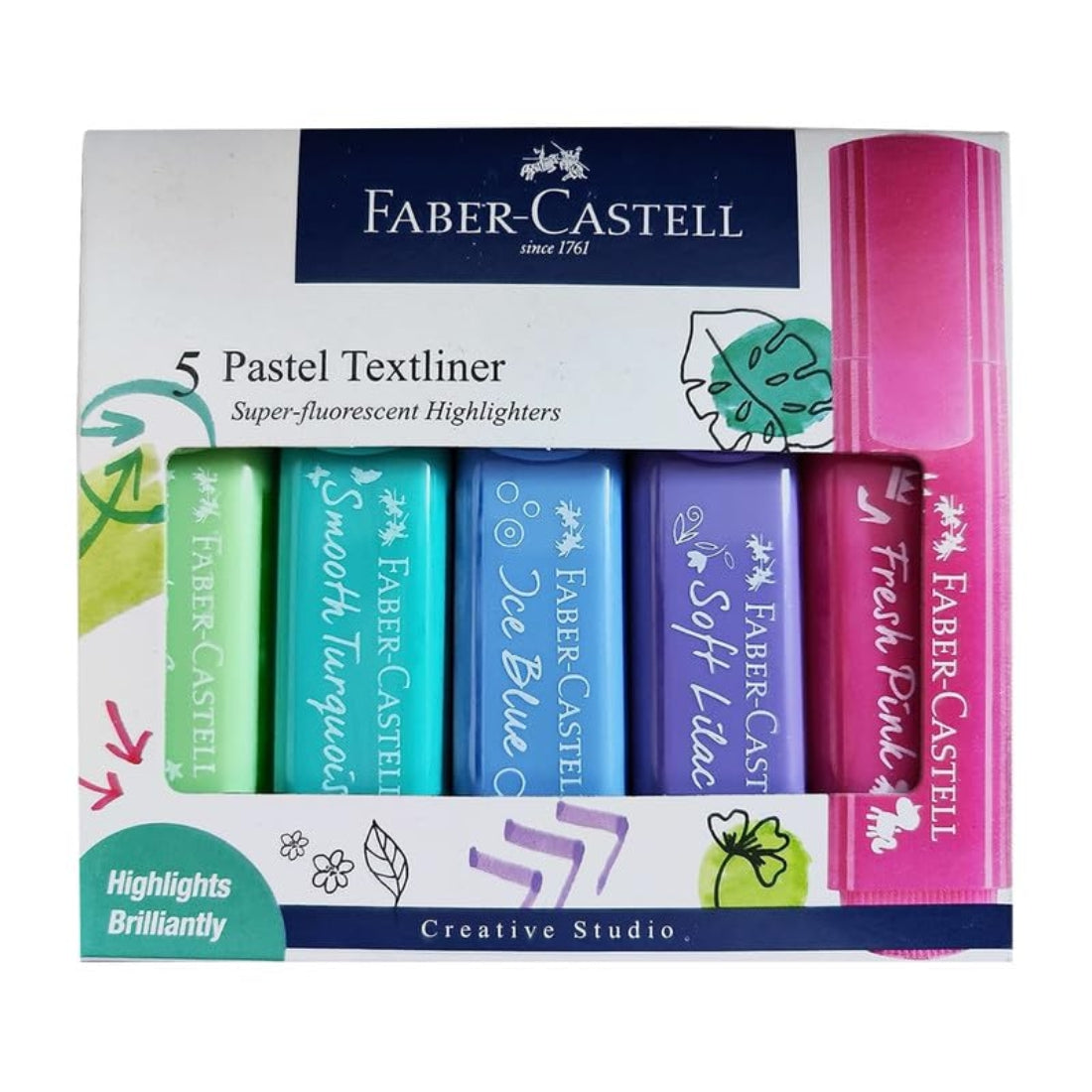 Sample Textliner Faber Castell Text-liner / Highlighter Pastel – PAPERQUIRKS STATIONERY