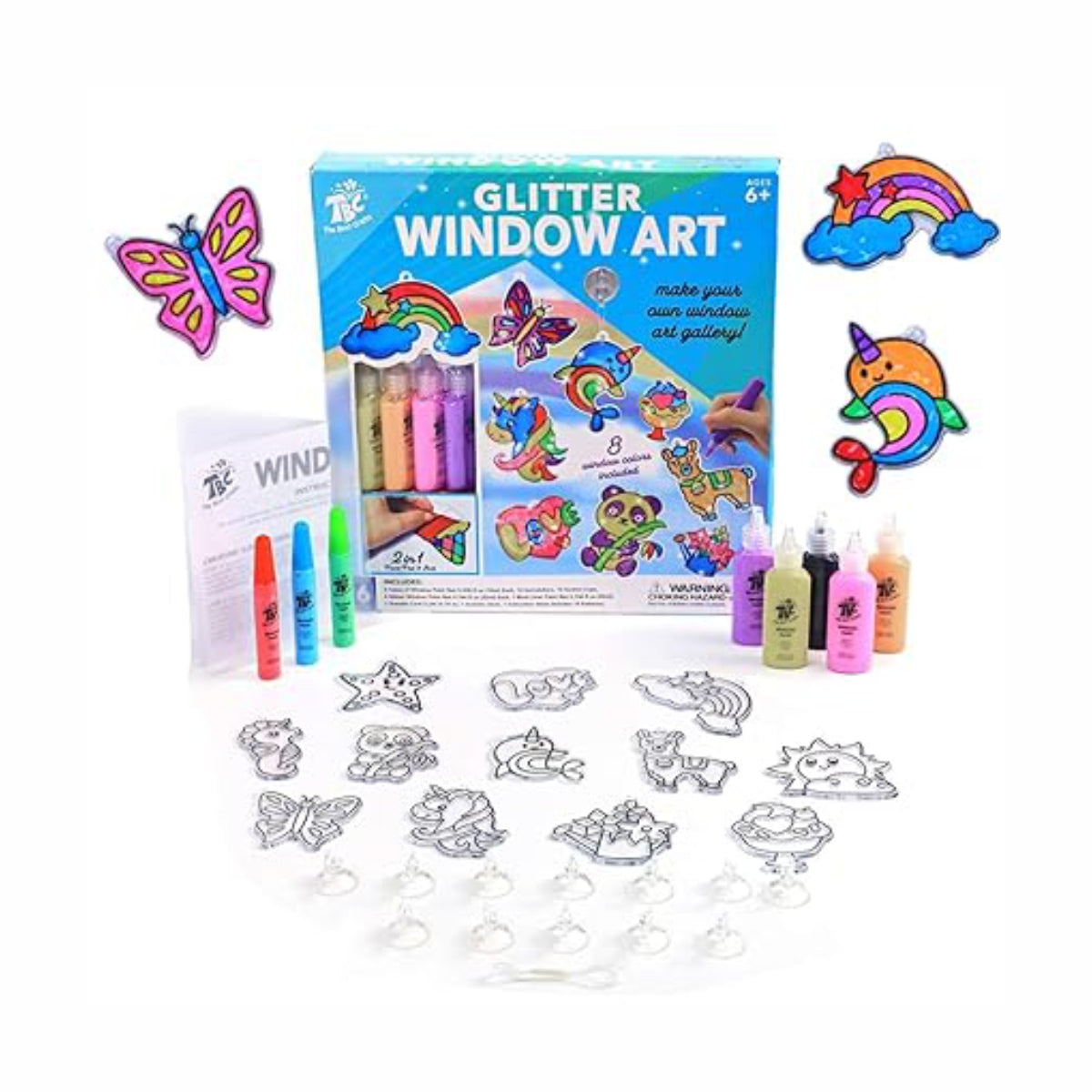 Glitter Window Art Kit – PAPERQUIRKS STATIONERY