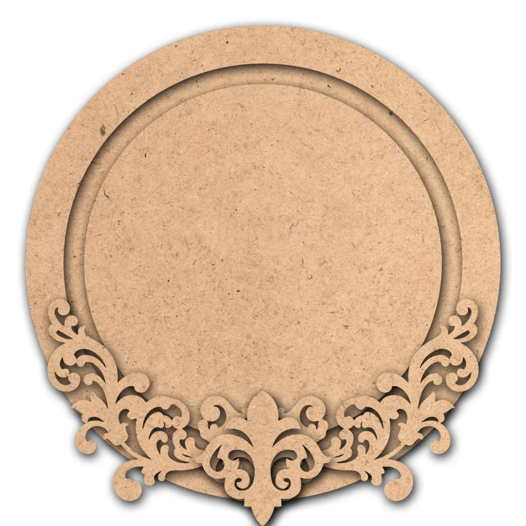 iCraft Wooden Festive Platter - 12X12 inch