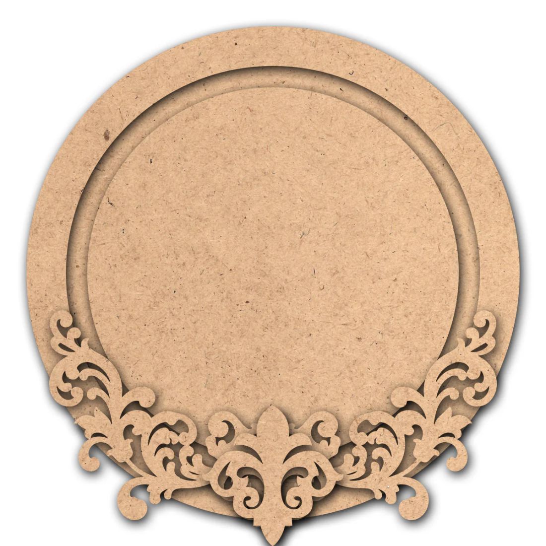 iCraft Wooden Festive Platter - 12X12 inch