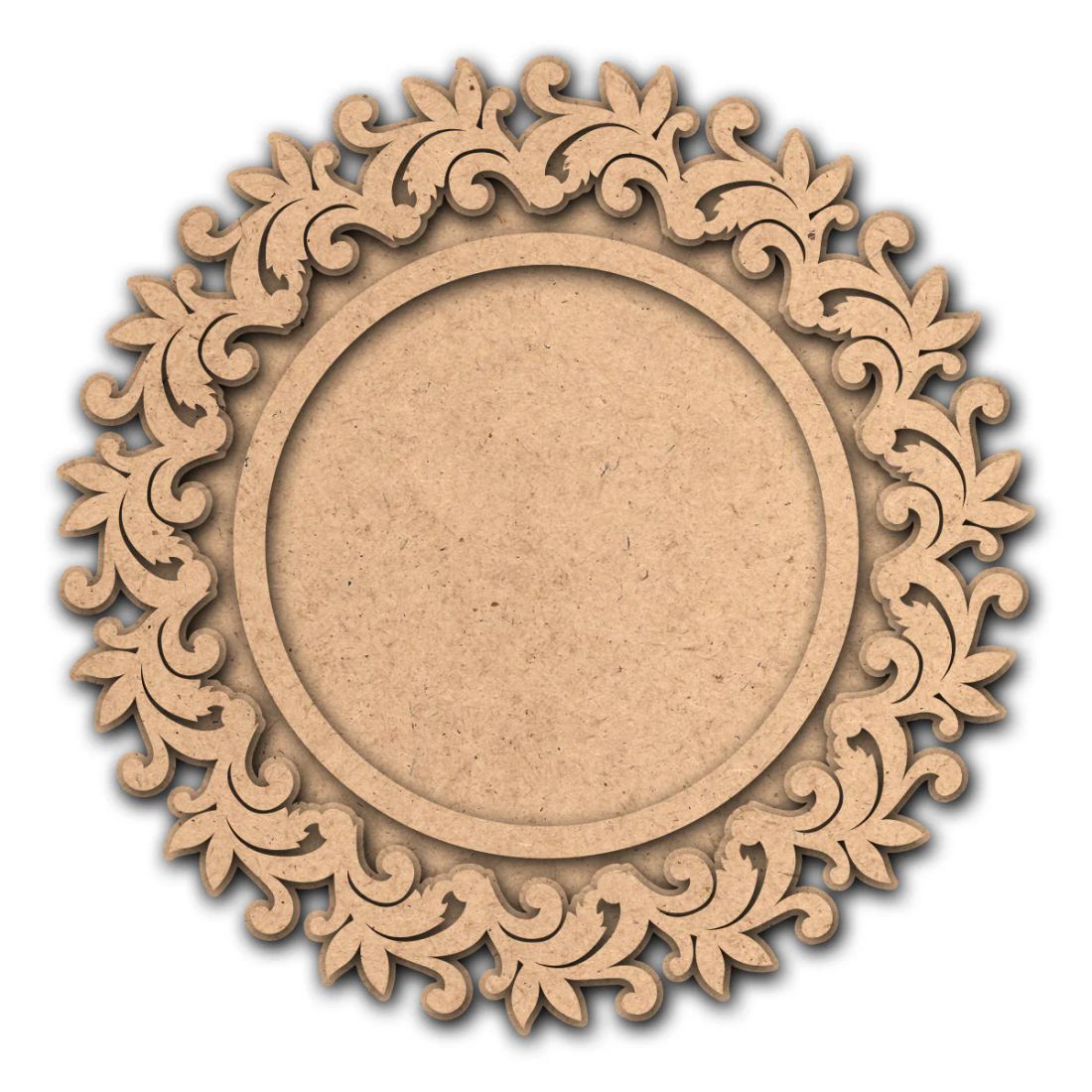 iCraft Wooden Festive Platter - 12X12 inch