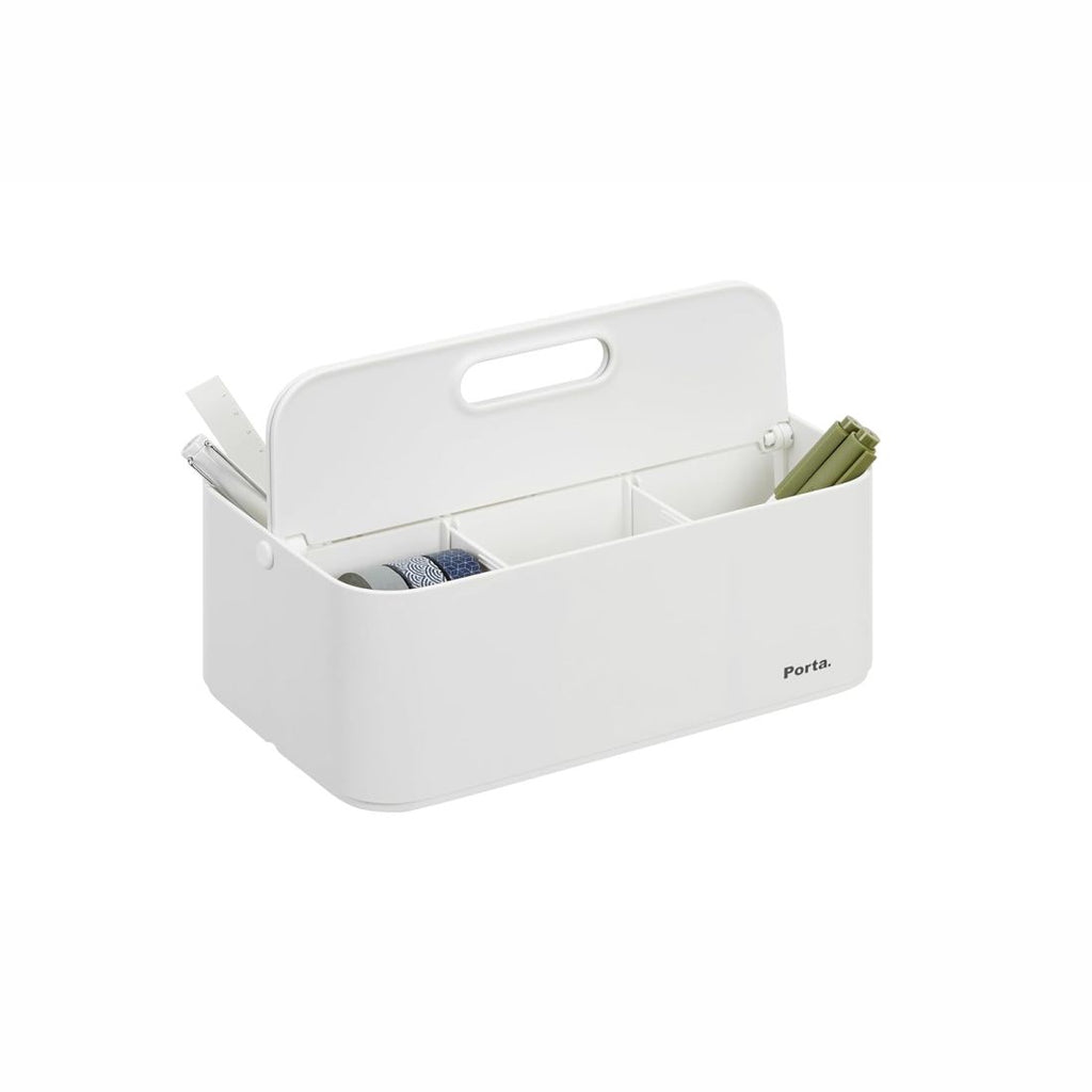 Litem Porta Fold Desk Organizer | White