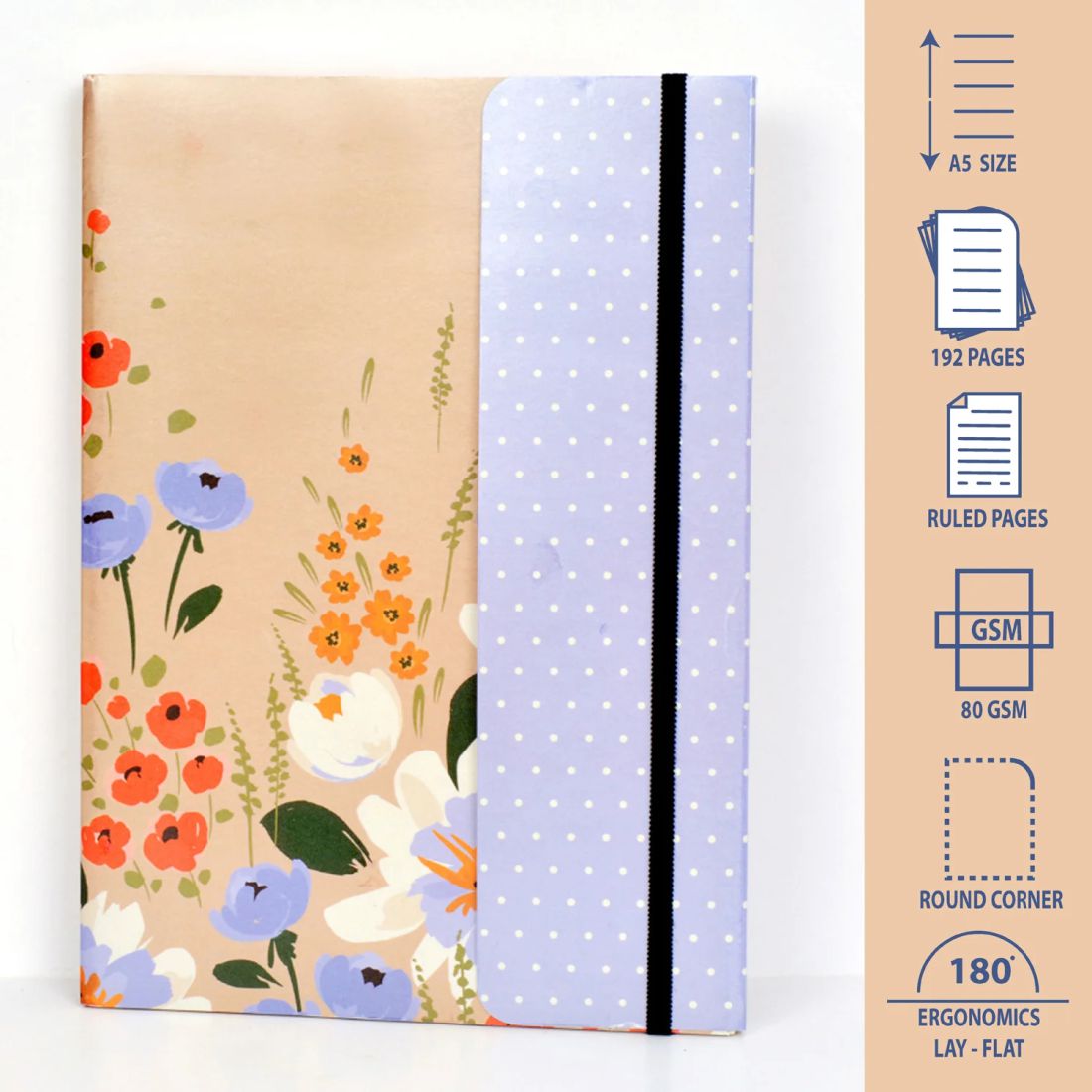 Memorys Metallic Series Notebook A5