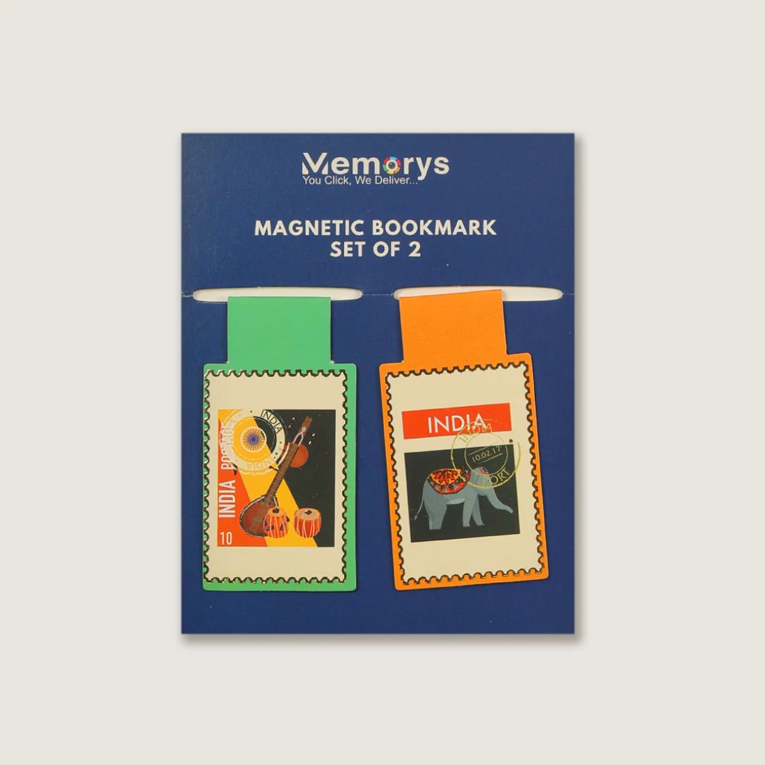 Memorys Magnetic Bookmark - Set of 2