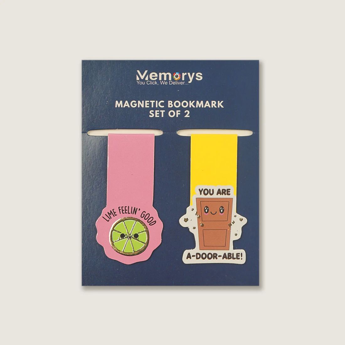 Memorys Magnetic Bookmark - Set of 2