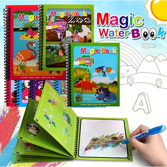 Reusable Magic Water Book - Set of 2