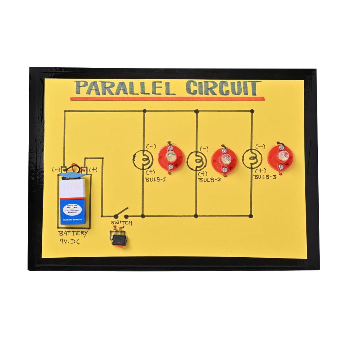 Parallel Circuit Model | 6X22X30 cm