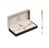 Parker Odessey White Gold Trim Ball Pen