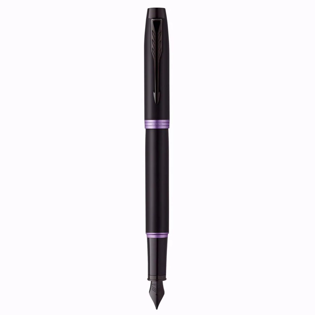 Parker IM Amethyst Purple Black Trim Fountain Pen