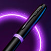 Parker IM Amethyst Purple Black Trim Fountain Pen