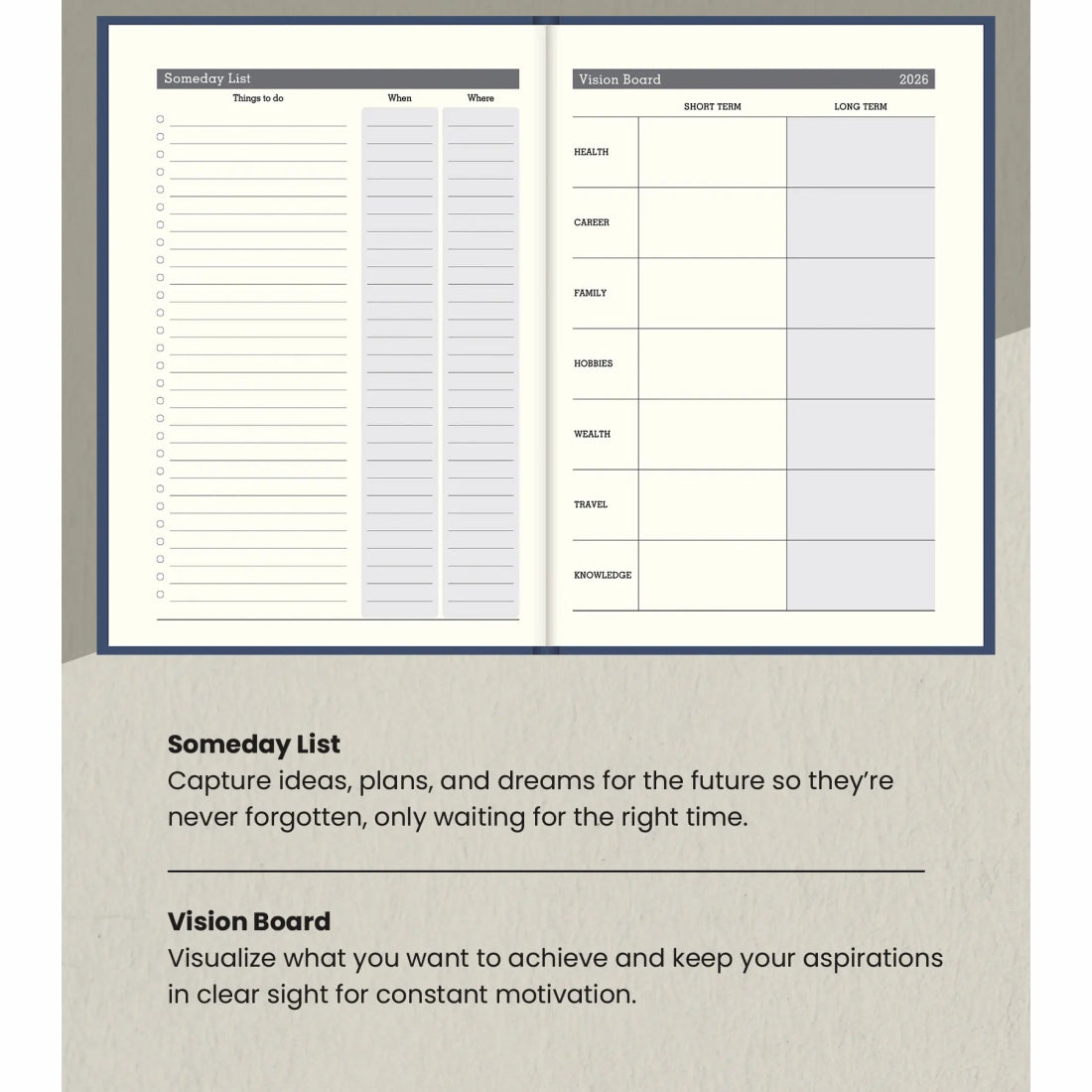 Scholar Cordelle Diary 2026 - A5 Size
