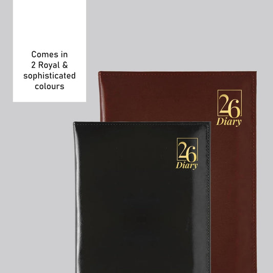 Scholar Leatherite Diary 2026