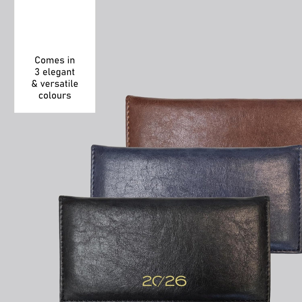 Scholar Weekly Slim Diary 2026 - 8x18cm