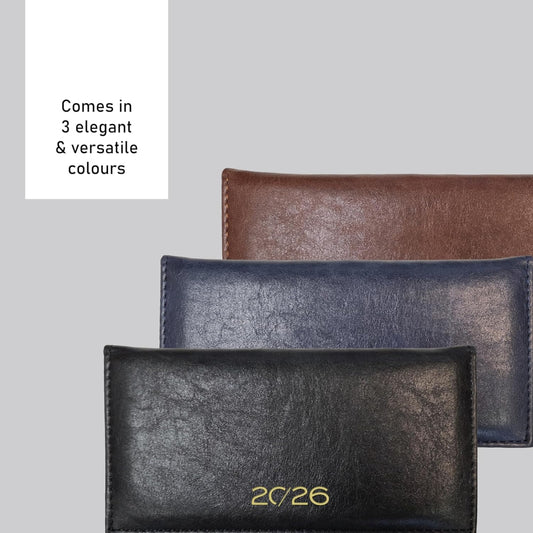 Scholar Weekly Slim Diary 2026 - 8x18cm