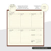 Scholar Weekly Slim Diary 2026 - 8x18cm