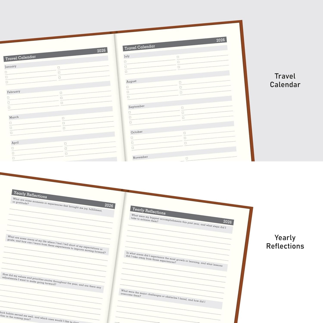 Scholar Timber Diary 2026 - A5 Size