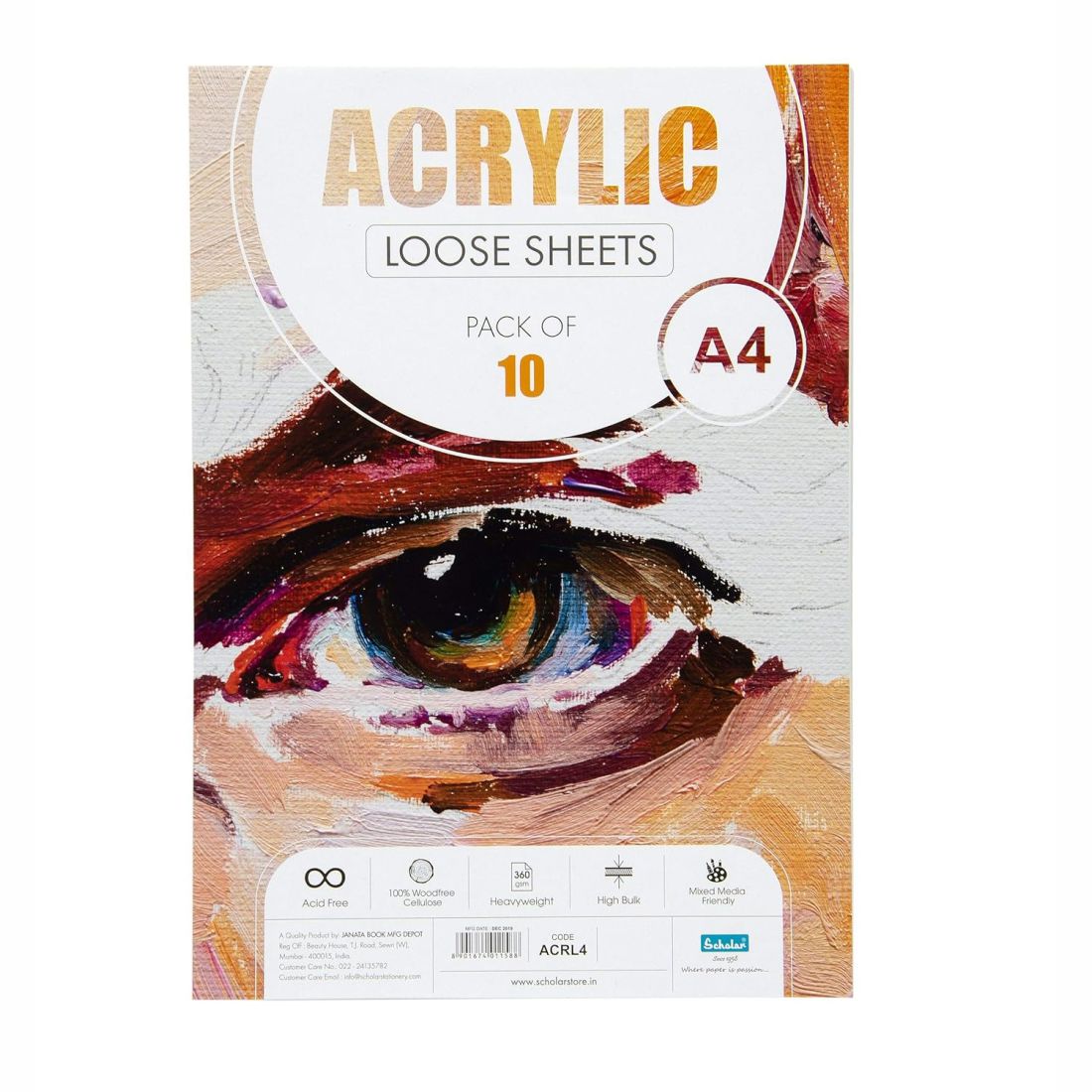 Scholar Acrylic Loose Sheets - High Bulk