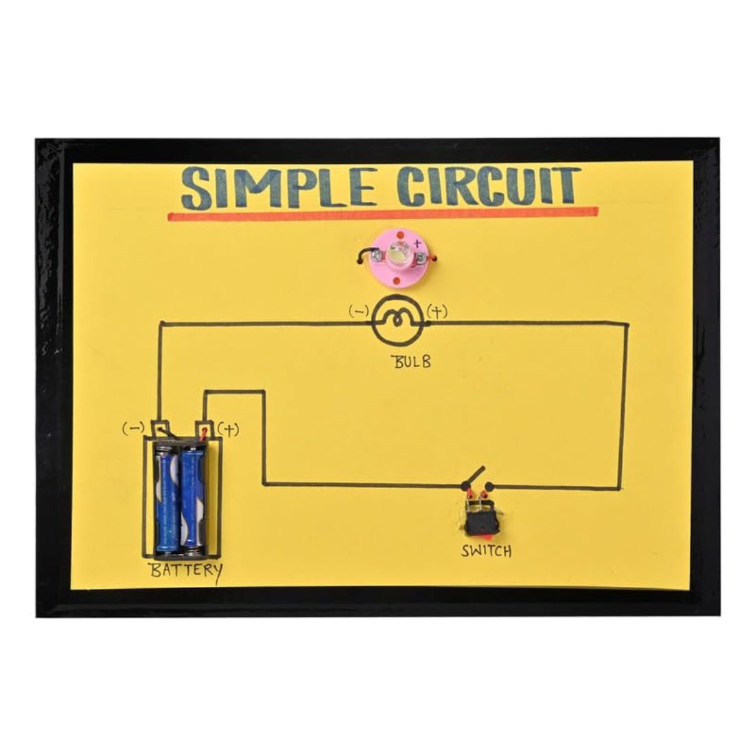 Simple Electronics Circuit Diagram Simple Electrical Circuit Simple