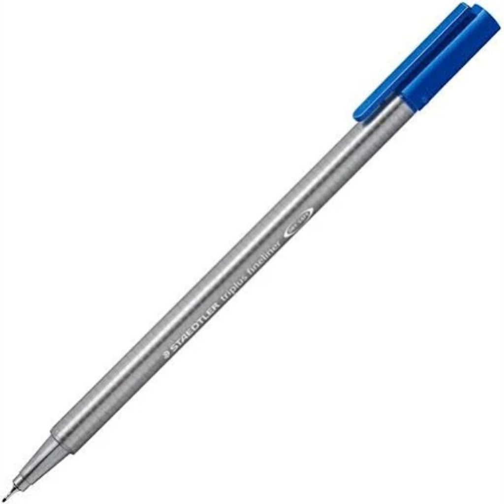 Staedtler Triplus Fineliner pen | Blue Ink – PAPERQUIRKS STATIONERY