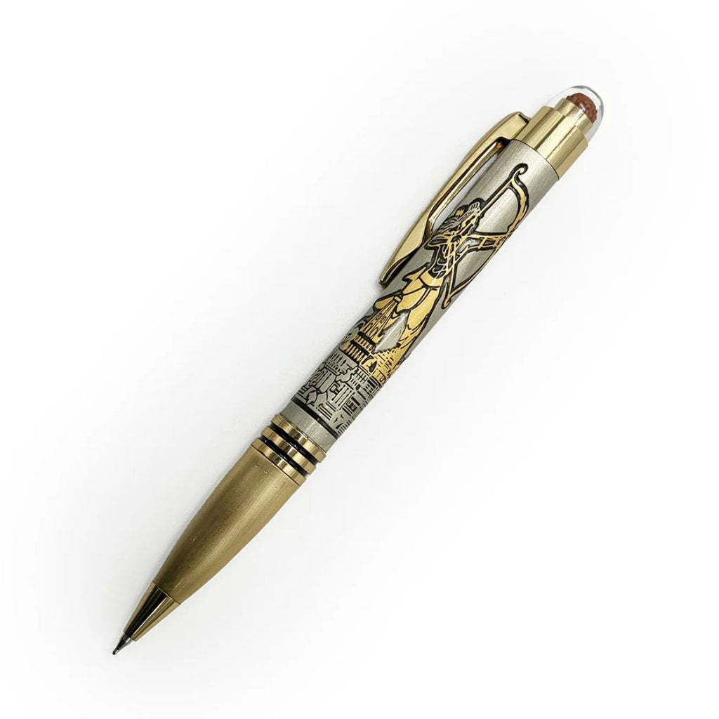 Submarine Jai Shri Ram with Rudraksh Ball Point Pen 0.7mm | Metal Body