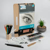The Art Studio Complete Sketching and Drawing Set 107 Pieces