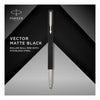 Parker Vector Matte black Roller Ball Pen