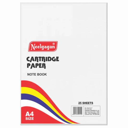 Cartridge Paper A4 and A3 | 25 Sheets | 140 gsm