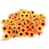 Artificial Sunflower Heads | Set of 4 Pcs | Yellow