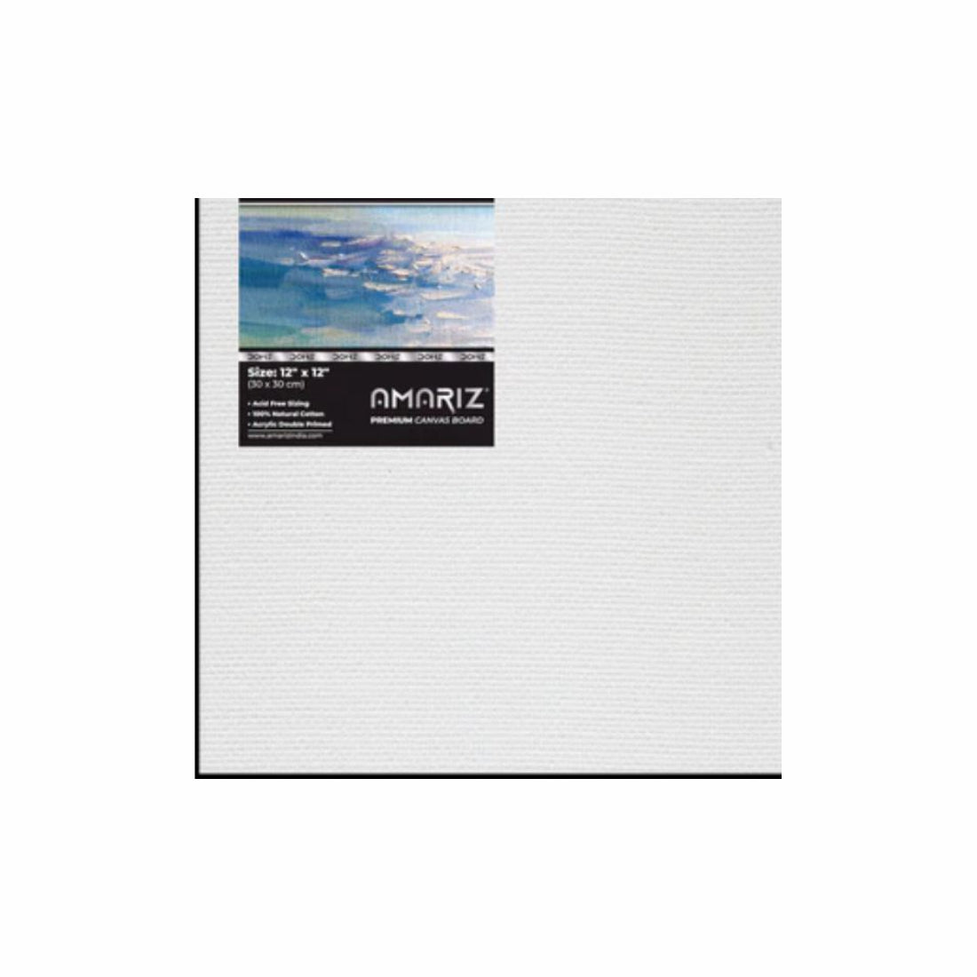 Amariz Canvas Board 12"X12" | 1 Pc