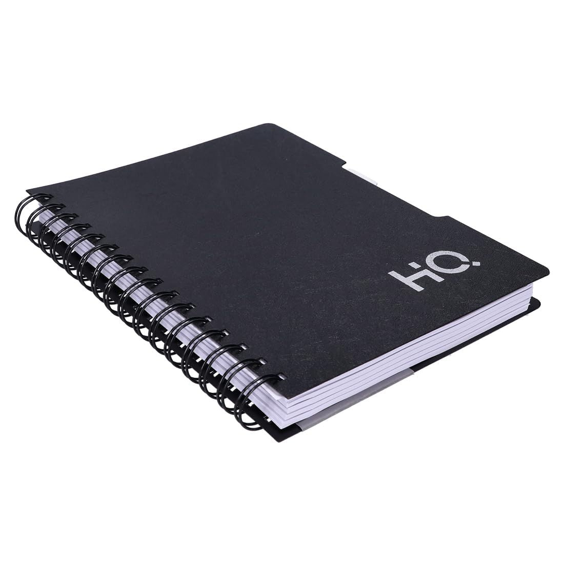 Navneet HQ Notebook | A5 | B5 | 300 Pages | Wiro Binding