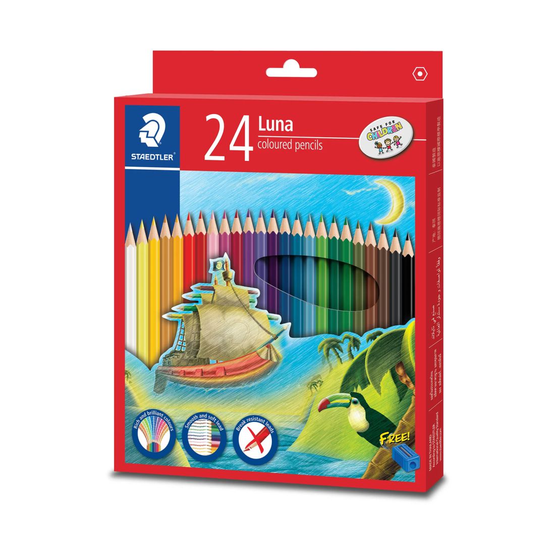 Staedtler Luna Coloured Pencils | 12, 24 Shades