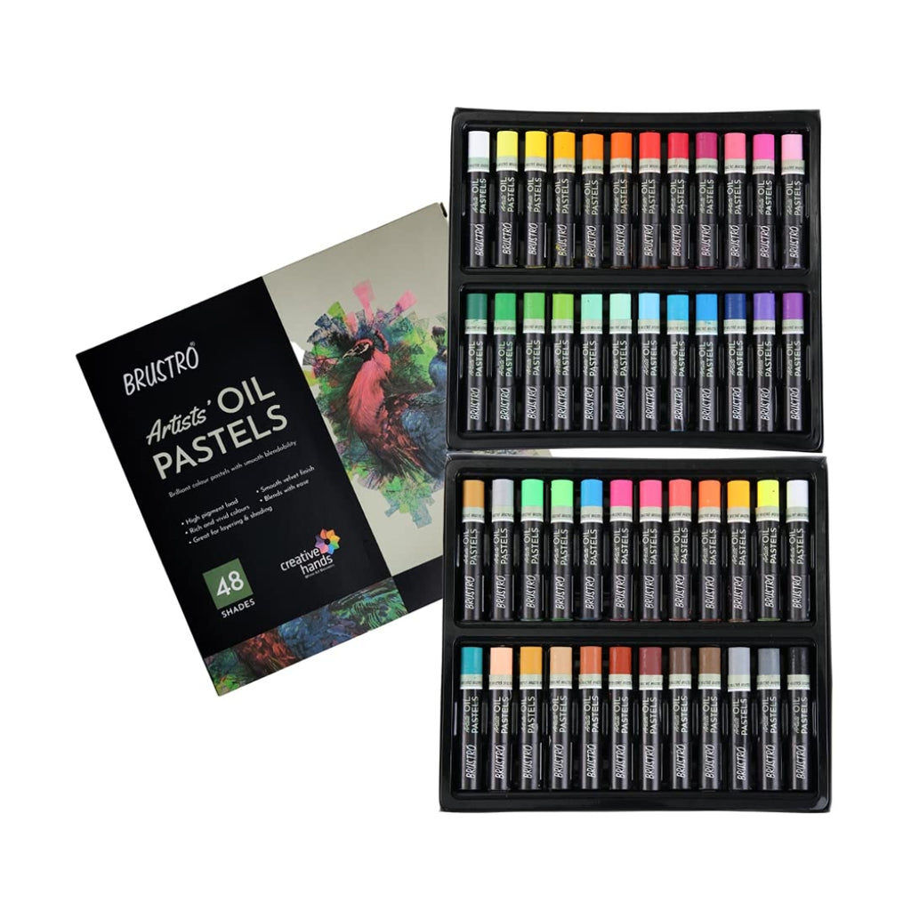 Brustro Artists Oil Pastels 48 Shades