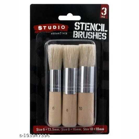 Worison Stencil Brushes 3 Pcs