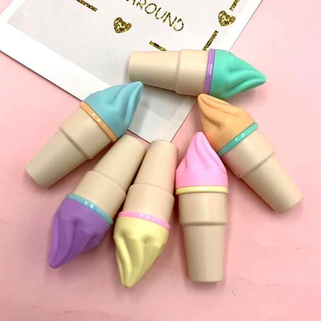 Sweet Cone Highlighters 6Pc.