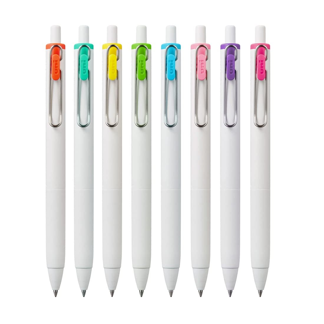 Uniball One - Gel Retractable Pens 8 Shades – PAPERQUIRKS STATIONERY