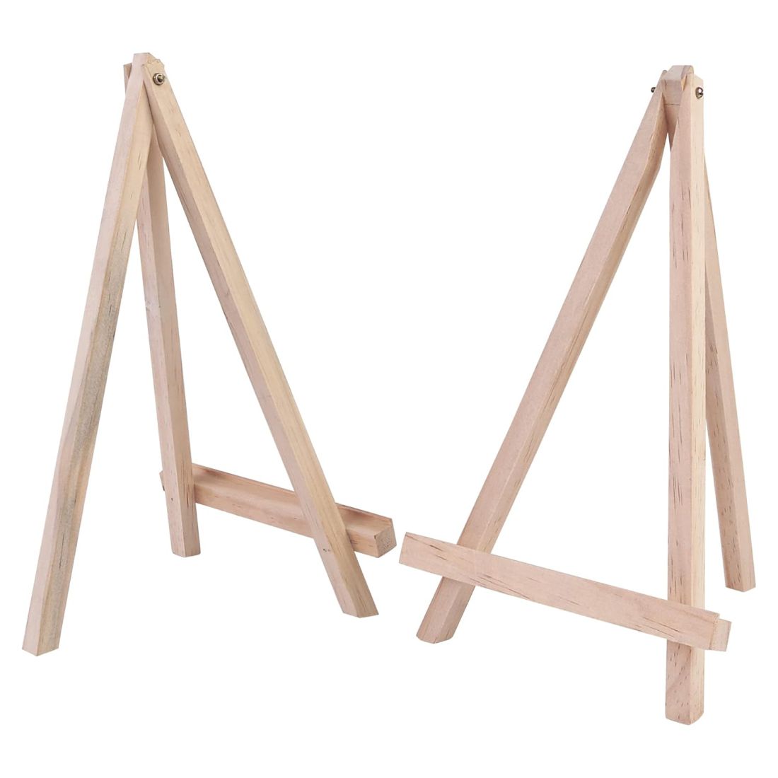 Mini Wood Display Easels 6" 8" 10" 12"