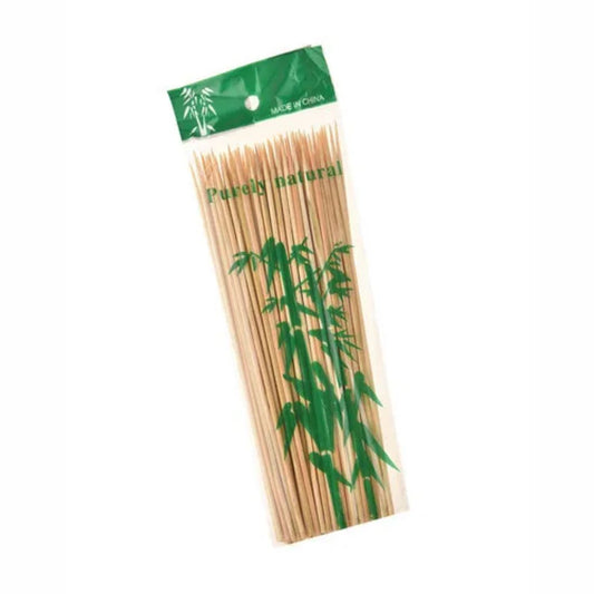 Wooden Skewers Sticks | 6" | 8" | 10" | 1 Pack