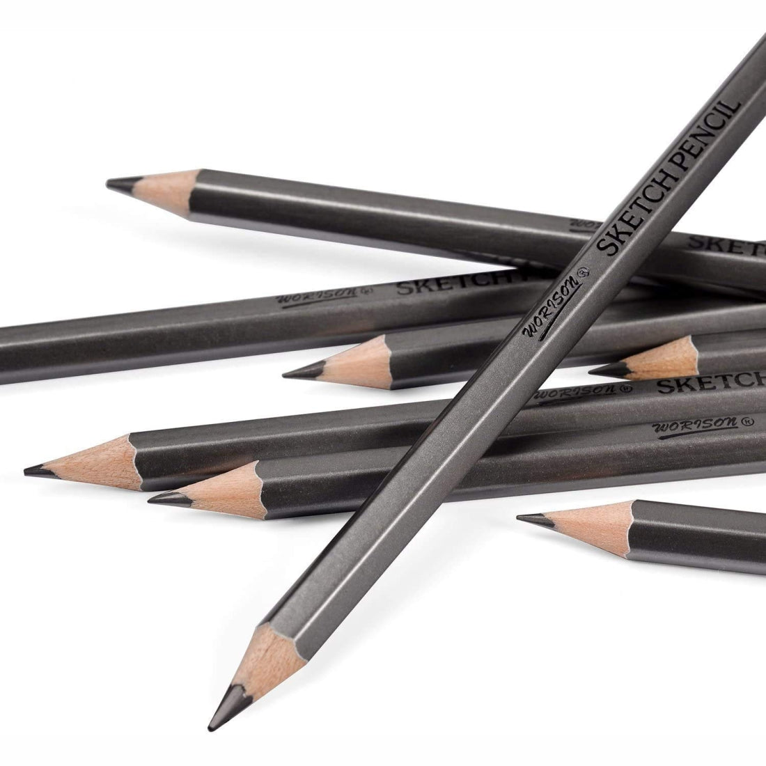 Worison Artist Grade Pencils - Set of 12