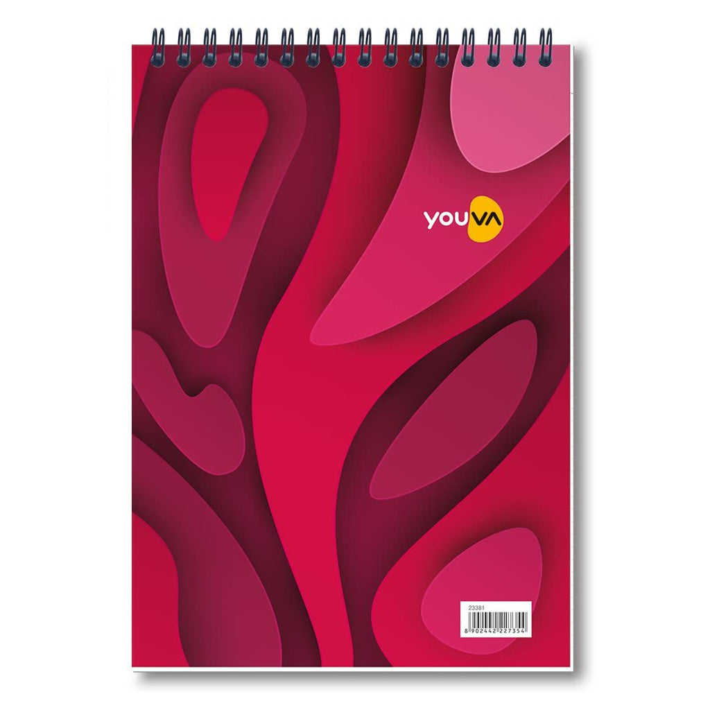 Youva A5 Notebook | 160 Pages | Wiro Binding – PAPERQUIRKS STATIONERY